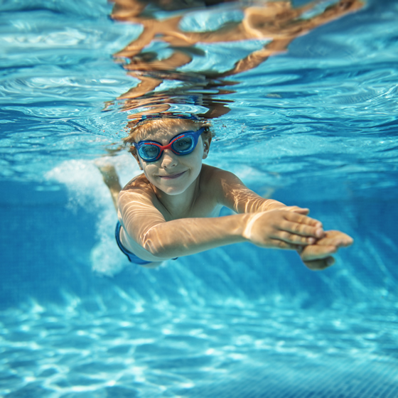 Leçon de Natation , Propulsion , Battements de Jambes 